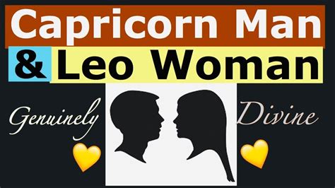 capricorn male and leo female compatibility|Leo and Capricorn Compatibility: Friendship, Love,